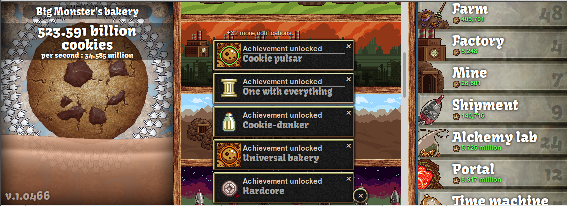 hacking cookie clicker