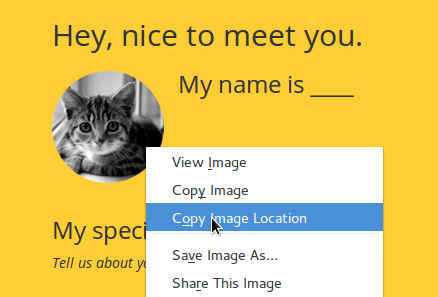 save image URL